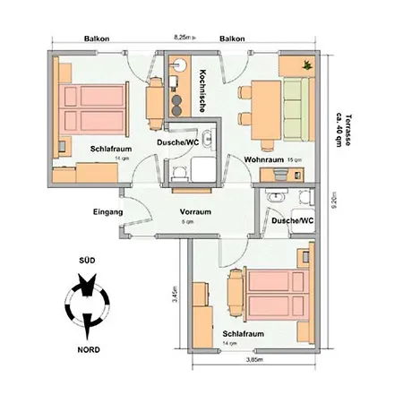 Apartament Haus Enzian Lermoos
