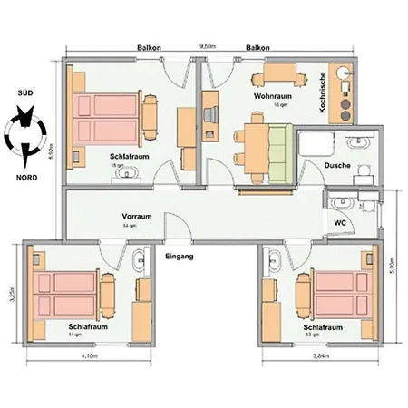 Haus Enzian * Lermoos