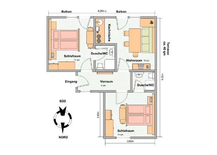Daire Haus Enzian Lermoos