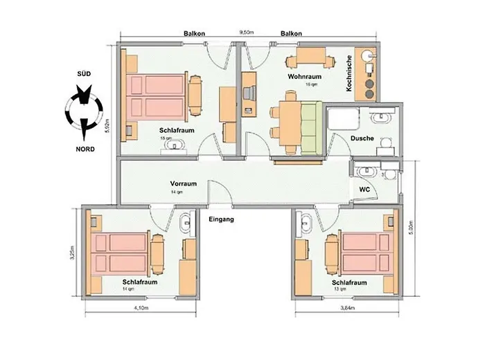 Haus Enzian * Lermoos